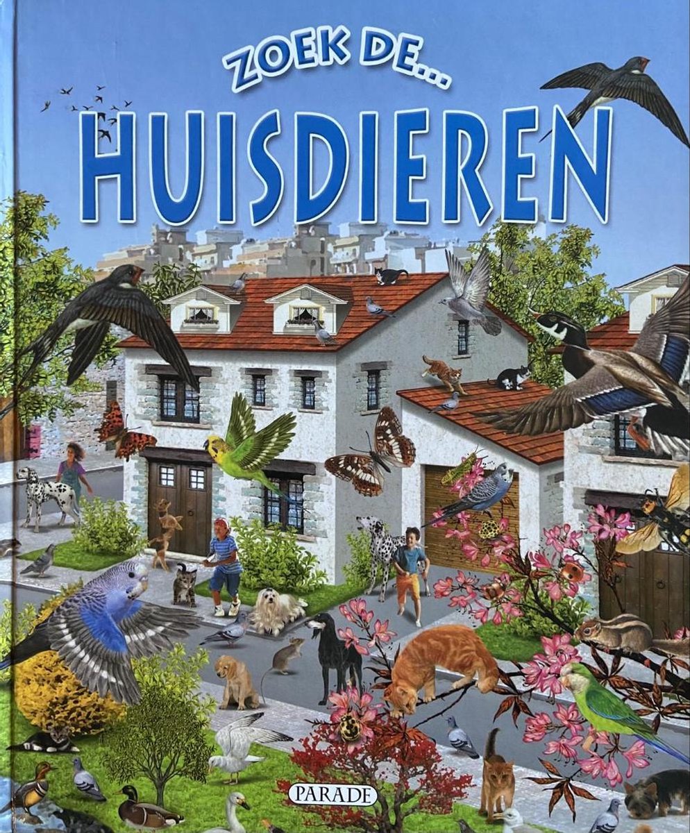 Zoek de.... Huisdieren