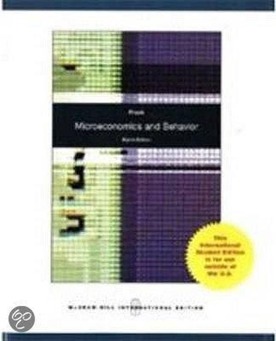 Microeconomics and Behavior