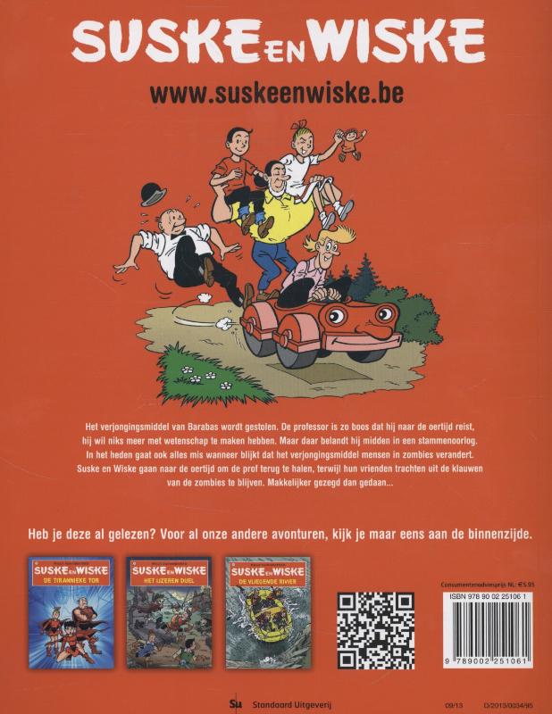 Barabas de balorige / Suske en Wiske / 323 Barabas de balorige / Suske en Wiske / 323 achterkant