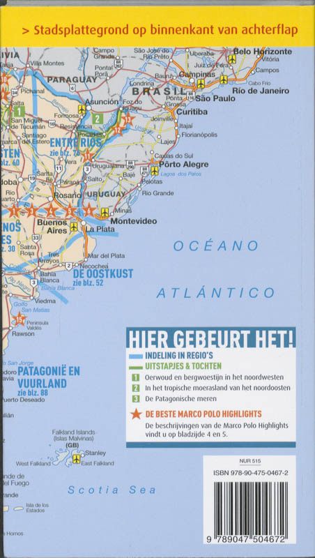 Marco Polo Argentinië achterkant