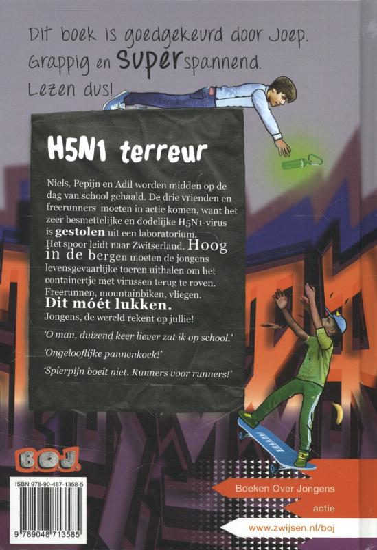 H5N1 terreur / B.O.J. achterkant