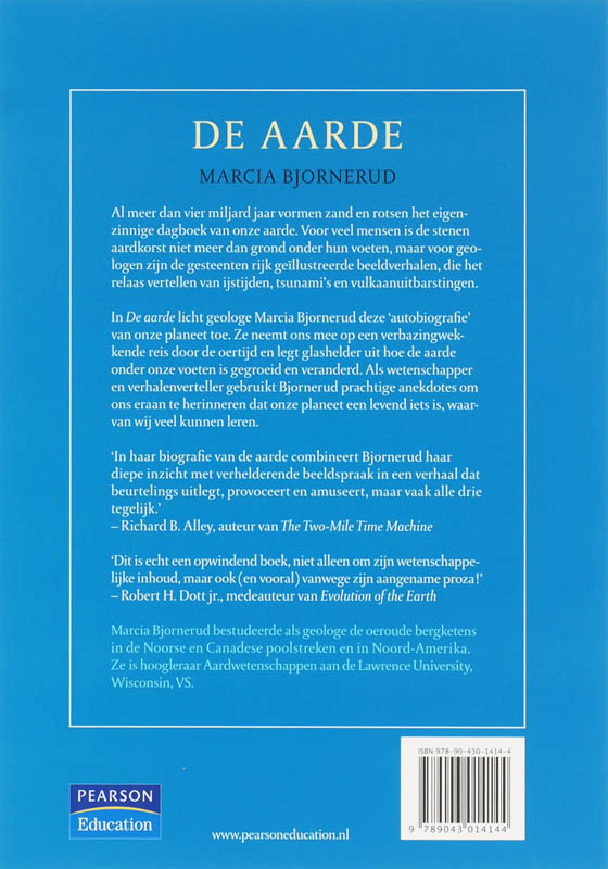 De aarde De Aarde achterkant