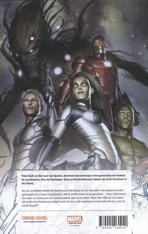 Guardians of the Galaxy / Marvel / 0 achterkant