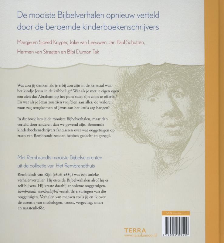 Rembrandts voorleesbijbel achterkant