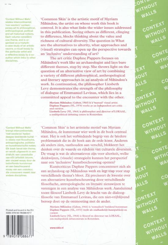 Common skin / Context Without Walls achterkant