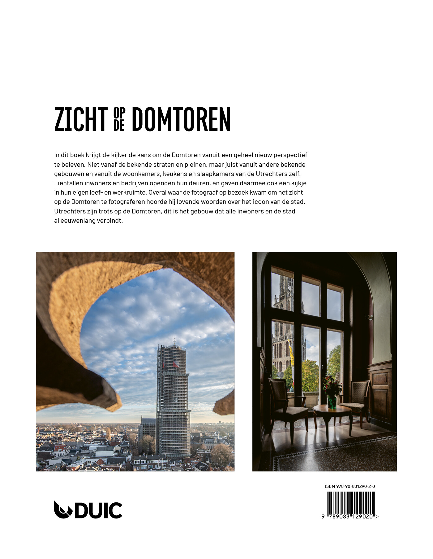 Zicht op de Domtoren achterkant