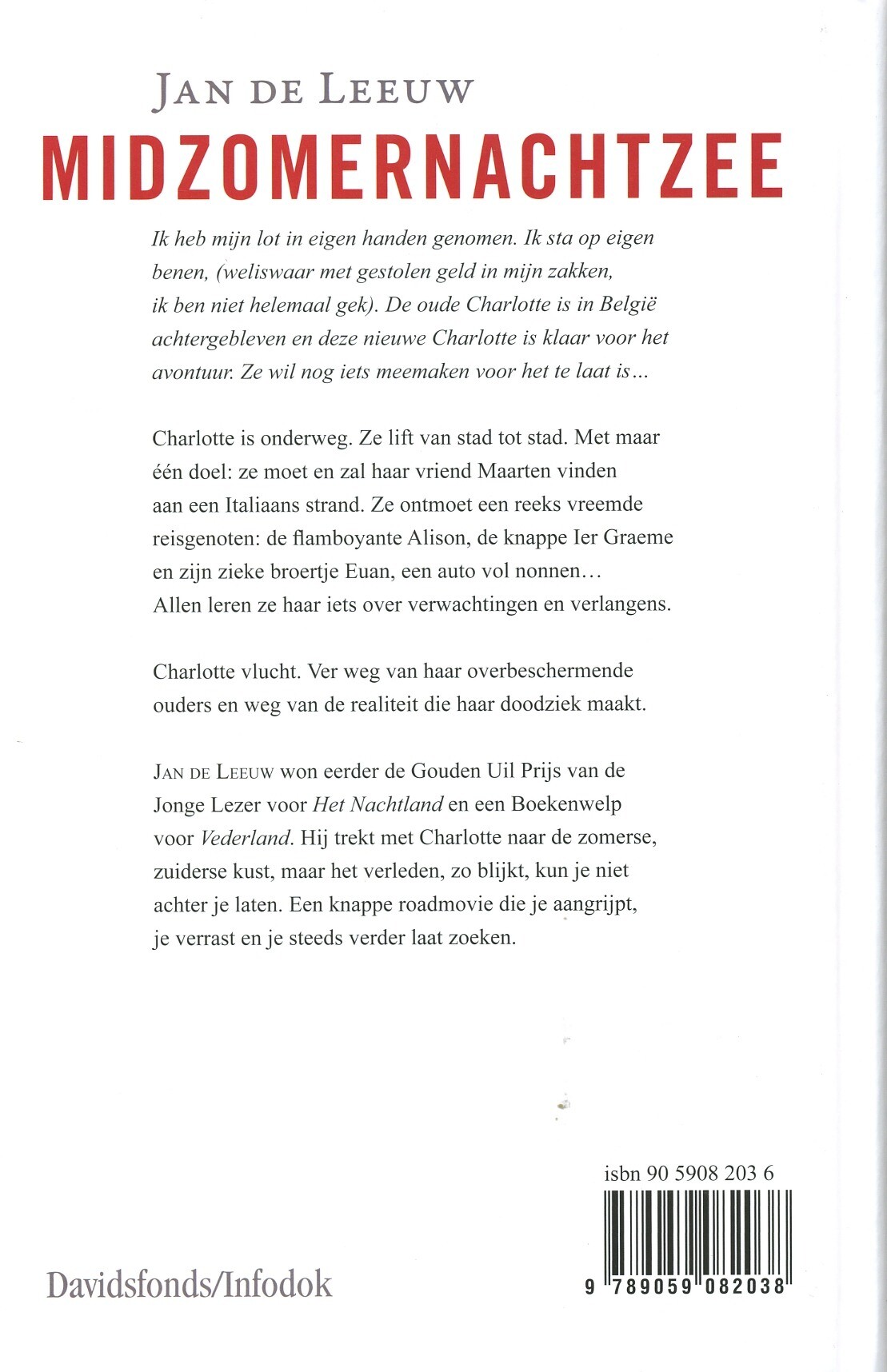 Midzomernachtzee Midzomernachtzee achterkant