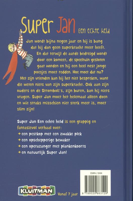 Super Jan / Dyslexie boeken achterkant