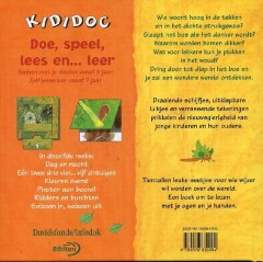 In het bos / Kididoc achterkant