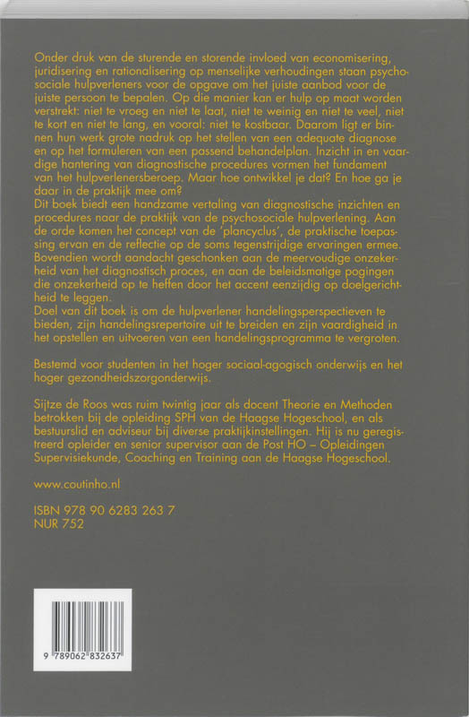 Diagnostiek En Planning In De Hulpverlening Diagnostiek En Planning In De Hulpverlening achterkant