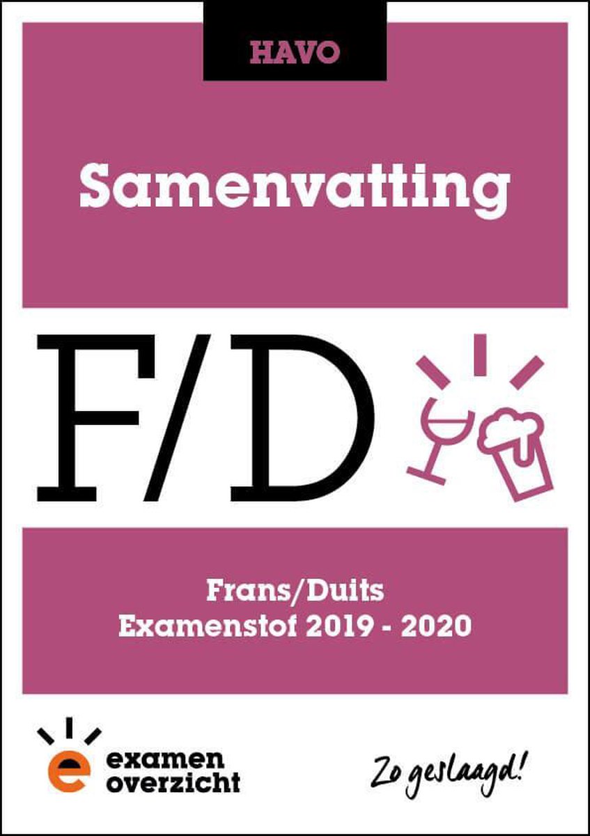 boekenbalie_9789492981127_cover ExamenOverzicht - Samenvatting Frans en Duits HAVO