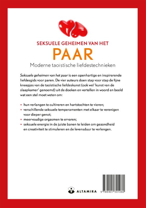 Seksuele geheimen van het paar achterkant