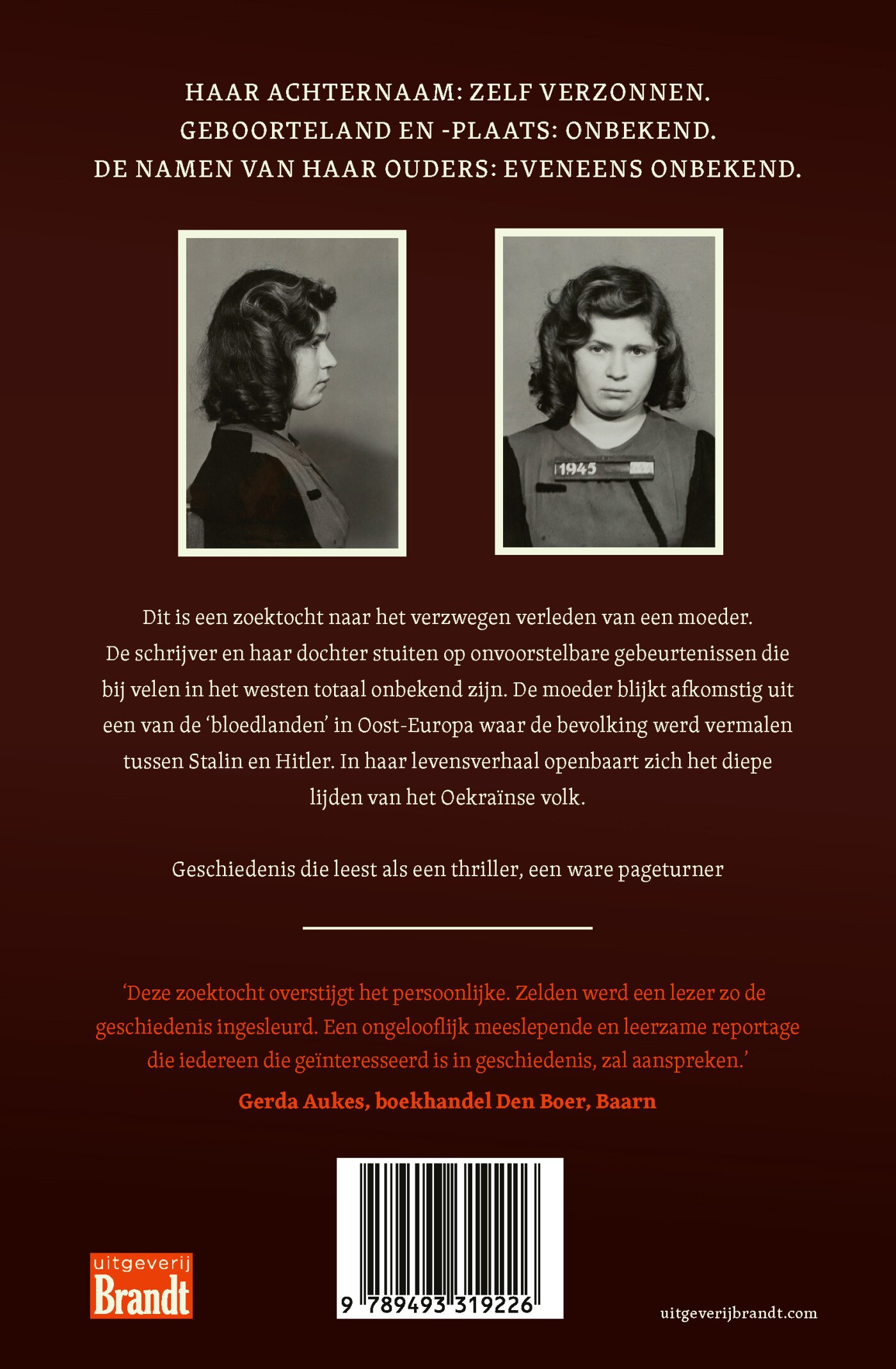 De hete adem van Stalin achterkant