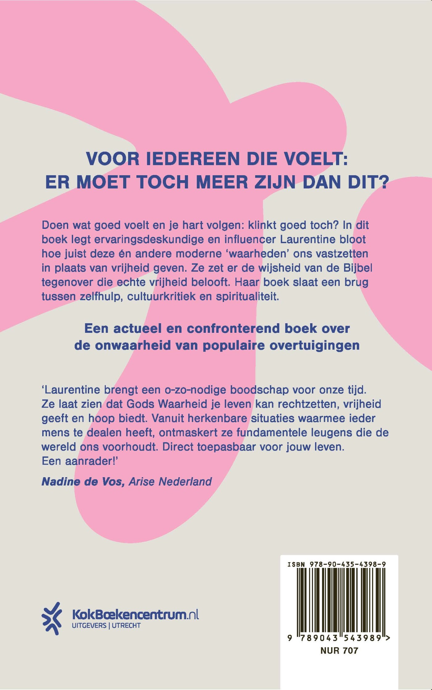 De leugens die we graag geloven achterkant