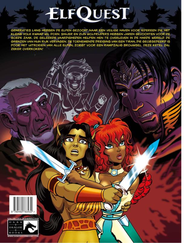 Elfquest 02. de laatste tocht achterkant