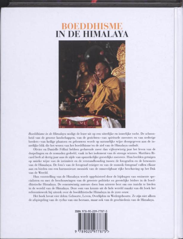 Boeddhisme In De Himalaya achterkant