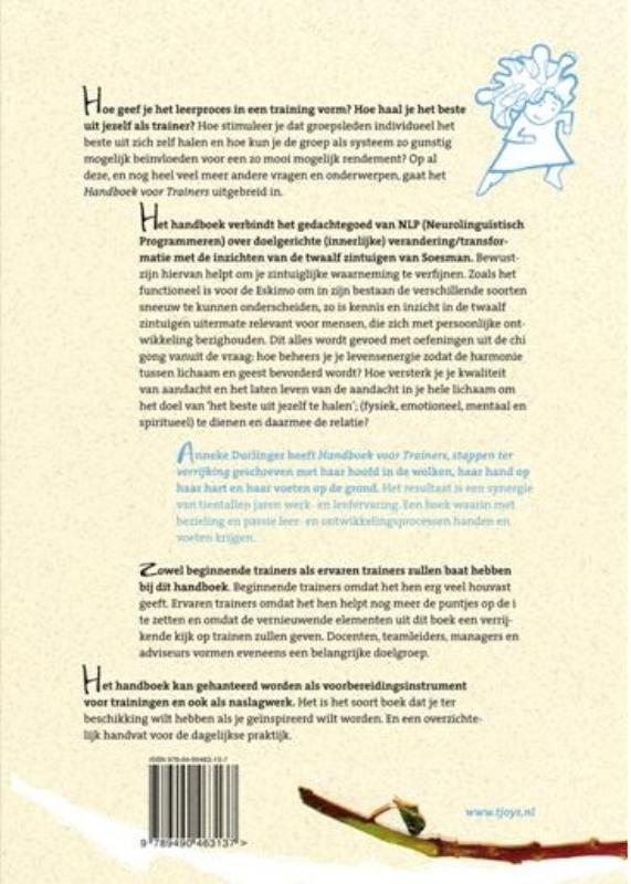 Handboek voor trainers Handboek voor trainers achterkant
