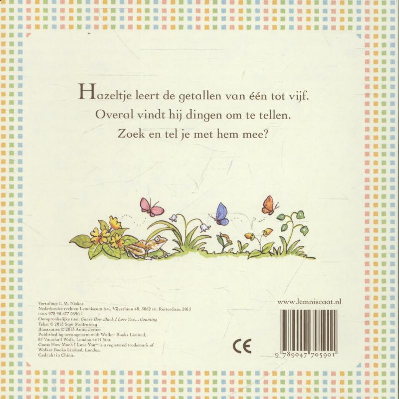 Raad eens hoeveel ik van je hou kartonboek achterkant