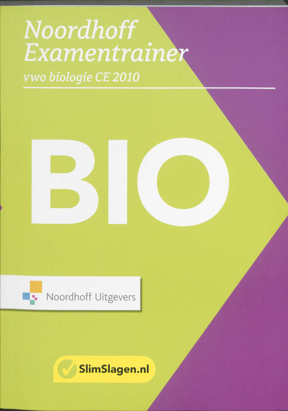 Noordhoff Examentrainer biologie CE 2010 / Vwo