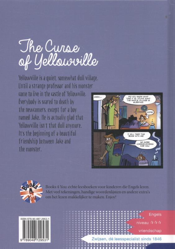 The curse of yellowville / Books 4 You achterkant