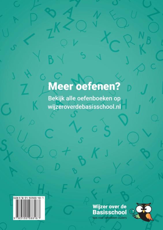 Groep 5 / Begrijpend Lezen / Oefenboek / wijzeroverdebasisschool.nl achterkant
