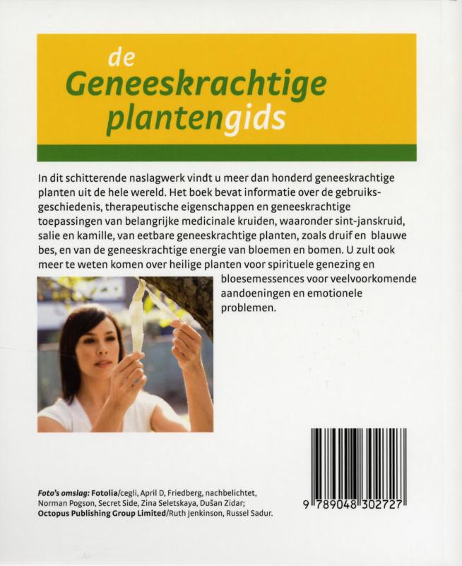 Geneeskrachtige plantengids achterkant