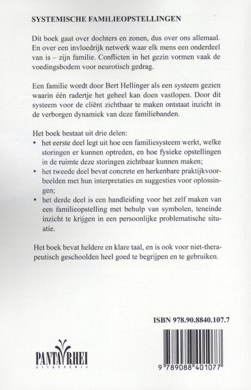 Systemische familieopstellingen achterkant