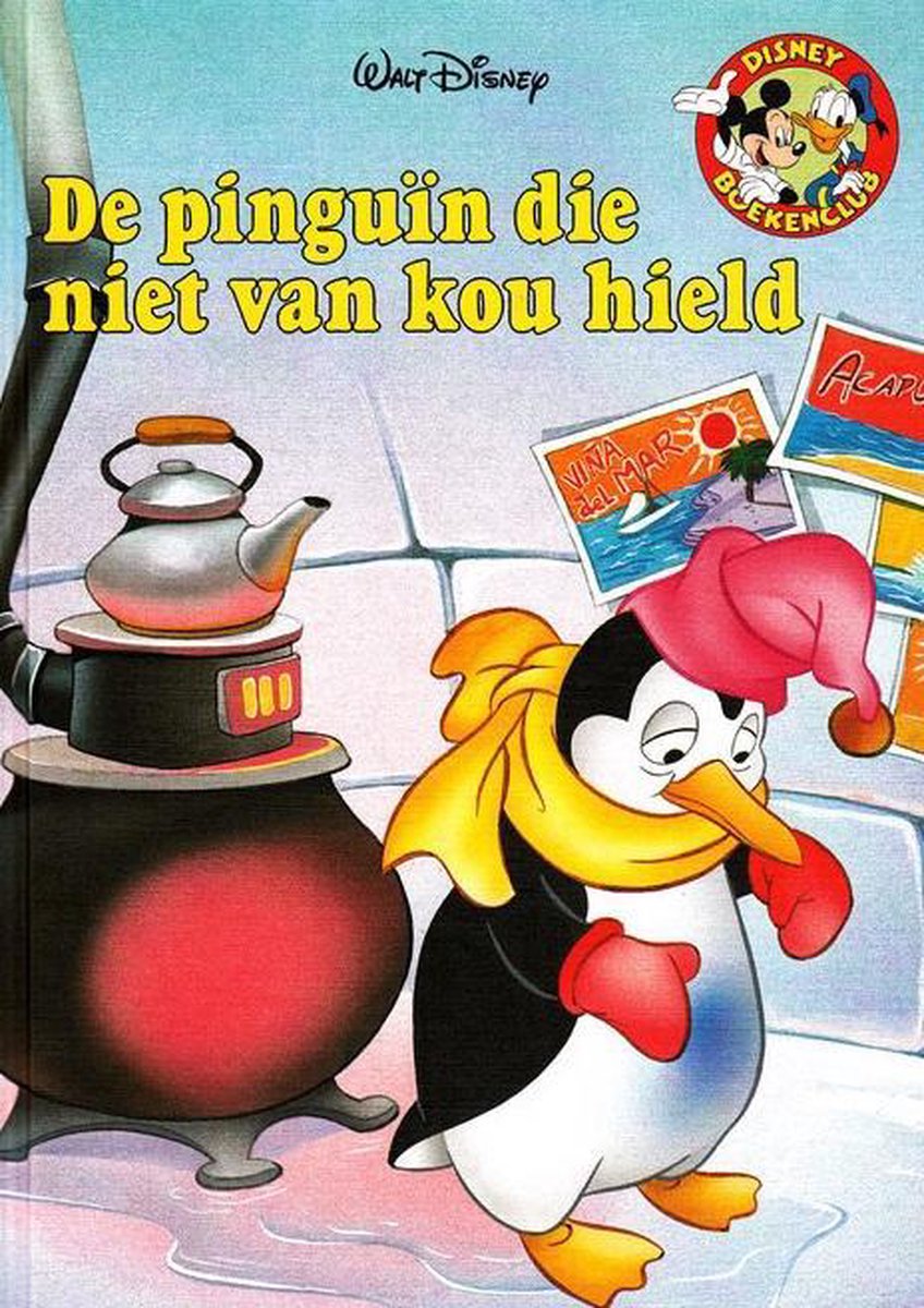 Disney voorleesboek met luister-CD De pinguïn die niet van kou hield