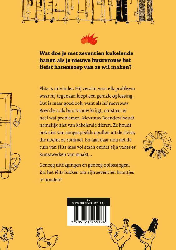 Flits en het hanenhotel achterkant