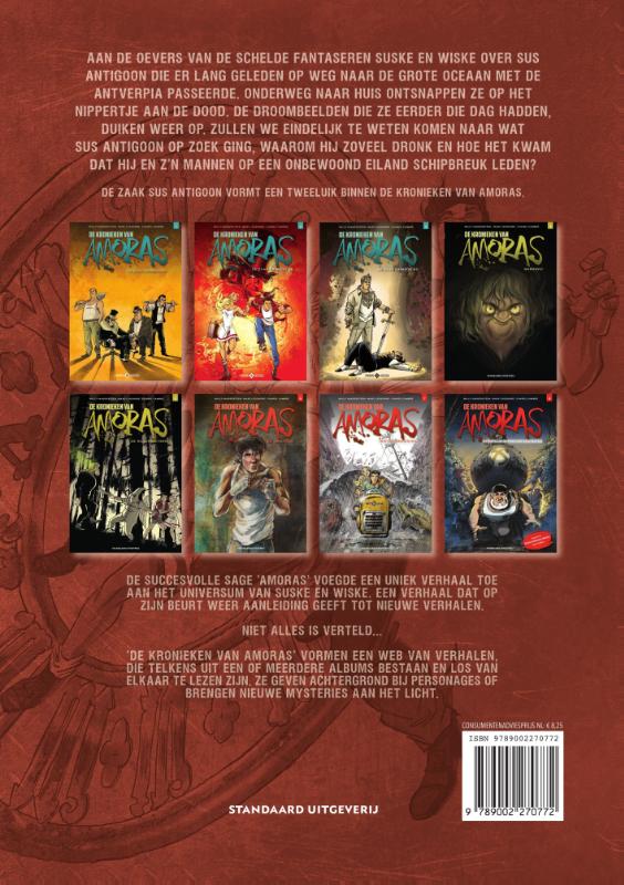 De zaak Sus Antigoon / 1 / Kronieken Amoras / 9 achterkant