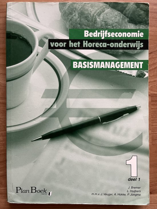 Basismanagement Bedrijfseconomie voor het horeca - onderwijs 1 (Euro)