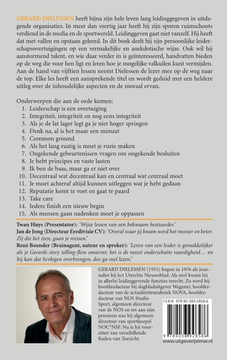 Als je de lat lager legt ga je niet hoger springen achterkant