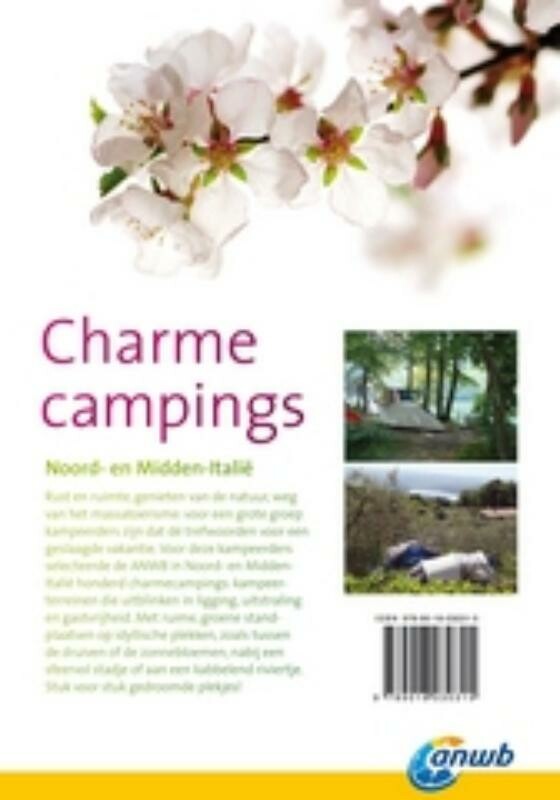 Noord- en Midden-Italië / ANWB Charmecampings achterkant