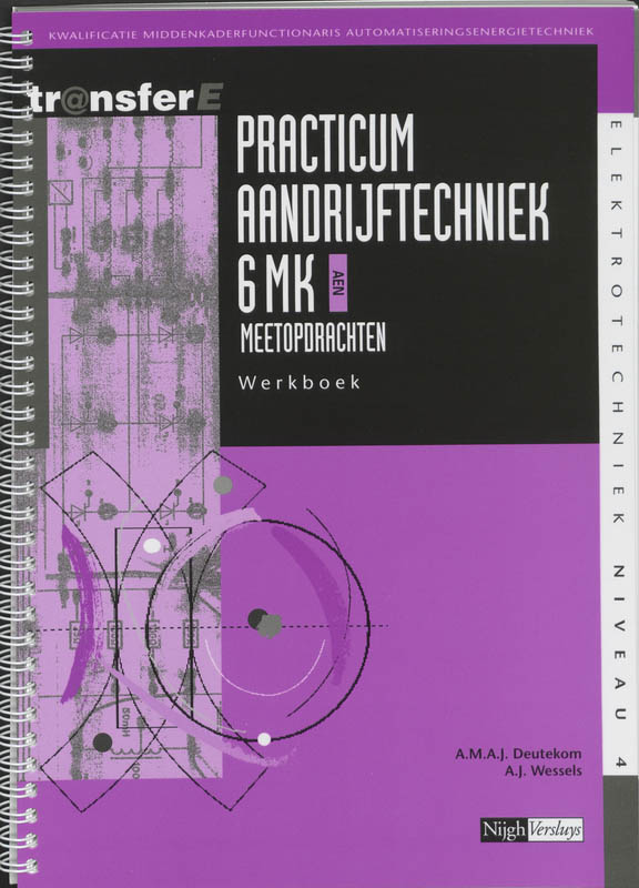 TransferE  - Prakticum aandrijftechniek 6Mk 6 mk Werkboek