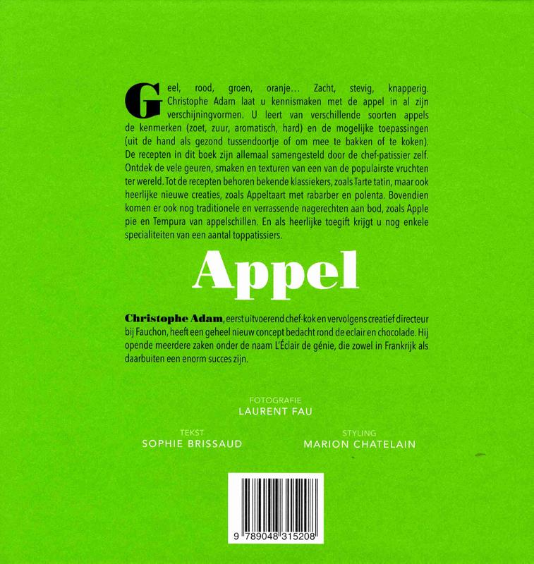 Appel achterkant