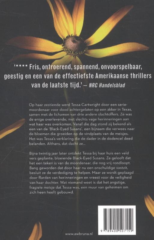 Black-eyed Susans achterkant