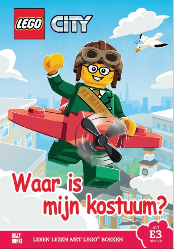 Leren lezen met LEGO  -   LEGO City - Waar is mijn kostuum?
