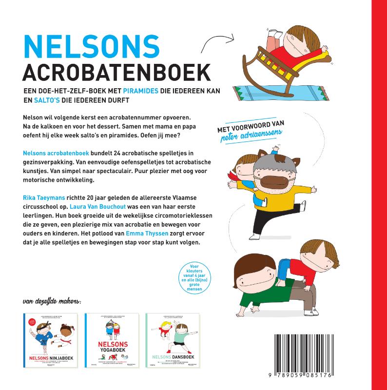 Nelsons acrobatenboek achterkant