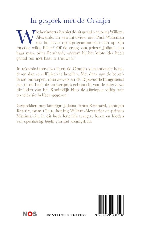 In gesprek met de Oranjes achterkant