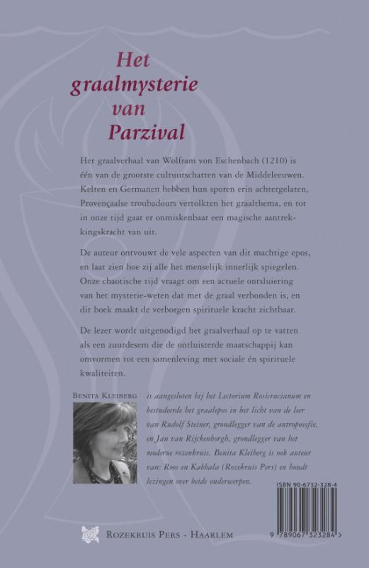 Het graalmysterie van Parzival achterkant