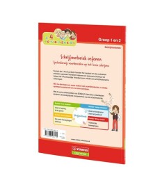 Klaar om te leren schrijven: Ritme vinden, vloeiend bewegen met het potlood achterkant