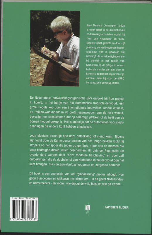 HAKKEN IN KAMEROEN - KOOPMAN EN DOMINEE IN AFRIKA achterkant
