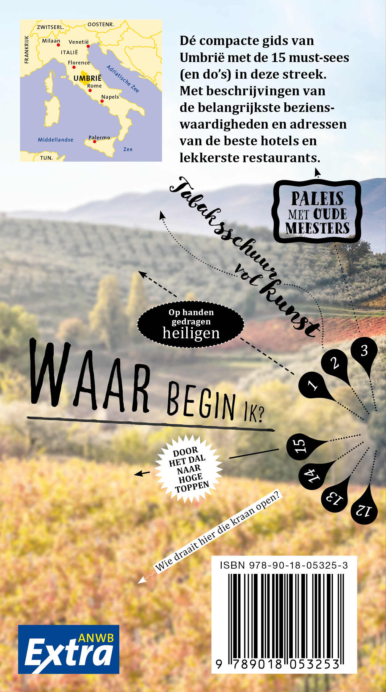 Umbrië / ANWB Extra achterkant