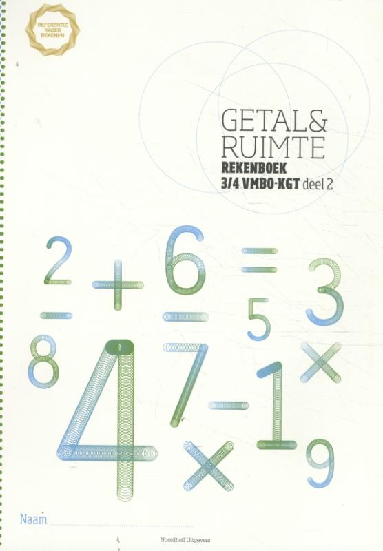 Getal & Ruimte vmbo-kgt 3-4 deel 2 rekenboek