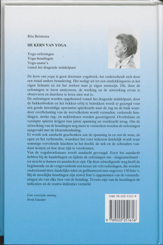 De kern van yoga De kern van yoga achterkant