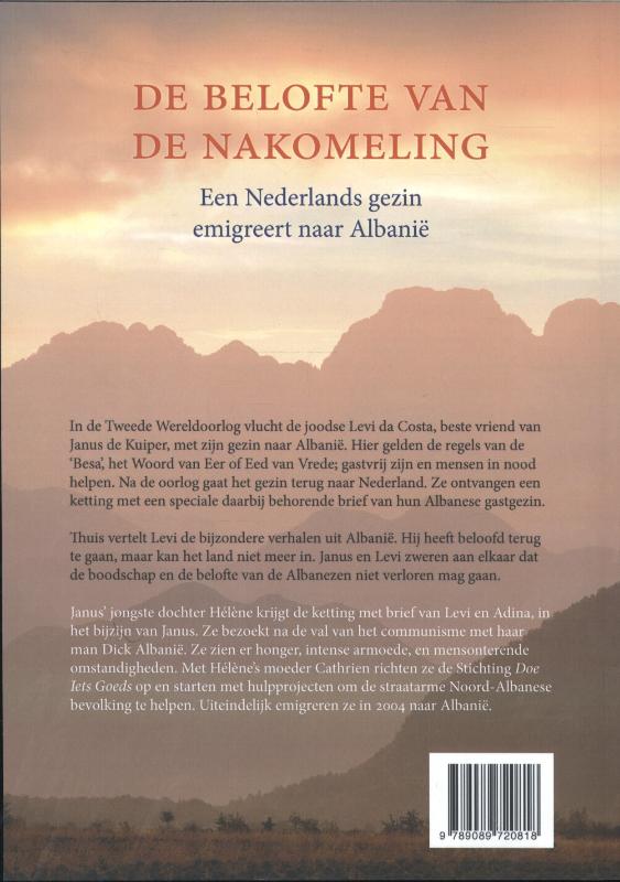 De belofte van de nakomeling achterkant