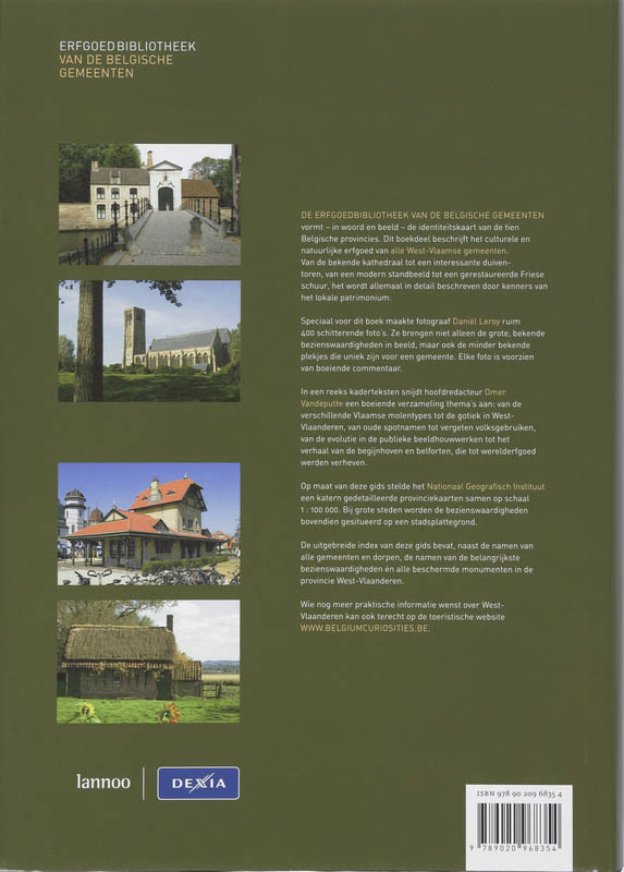 Erfgoedbibliotheek Van De Belgische Gemeenten / West-Vlaanderen achterkant