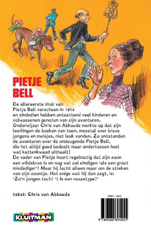 Pietje Bell / Pietje Bell serie achterkant