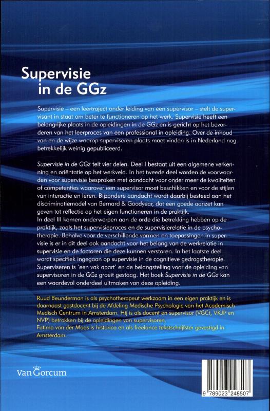 Supervisie in de GGz achterkant