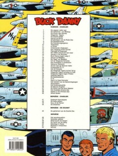 De vliegende tijgers / Buck Danny / 4 achterkant